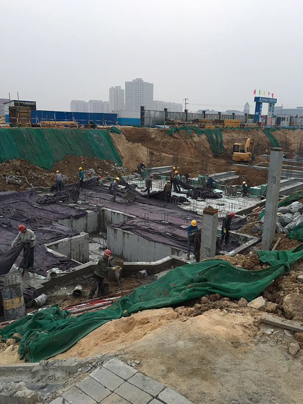 威建集團二公司天億學(xué)府防水工程